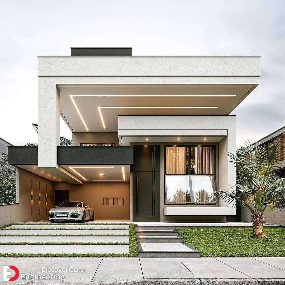 طراحی نما مدرن ویلا لوکس